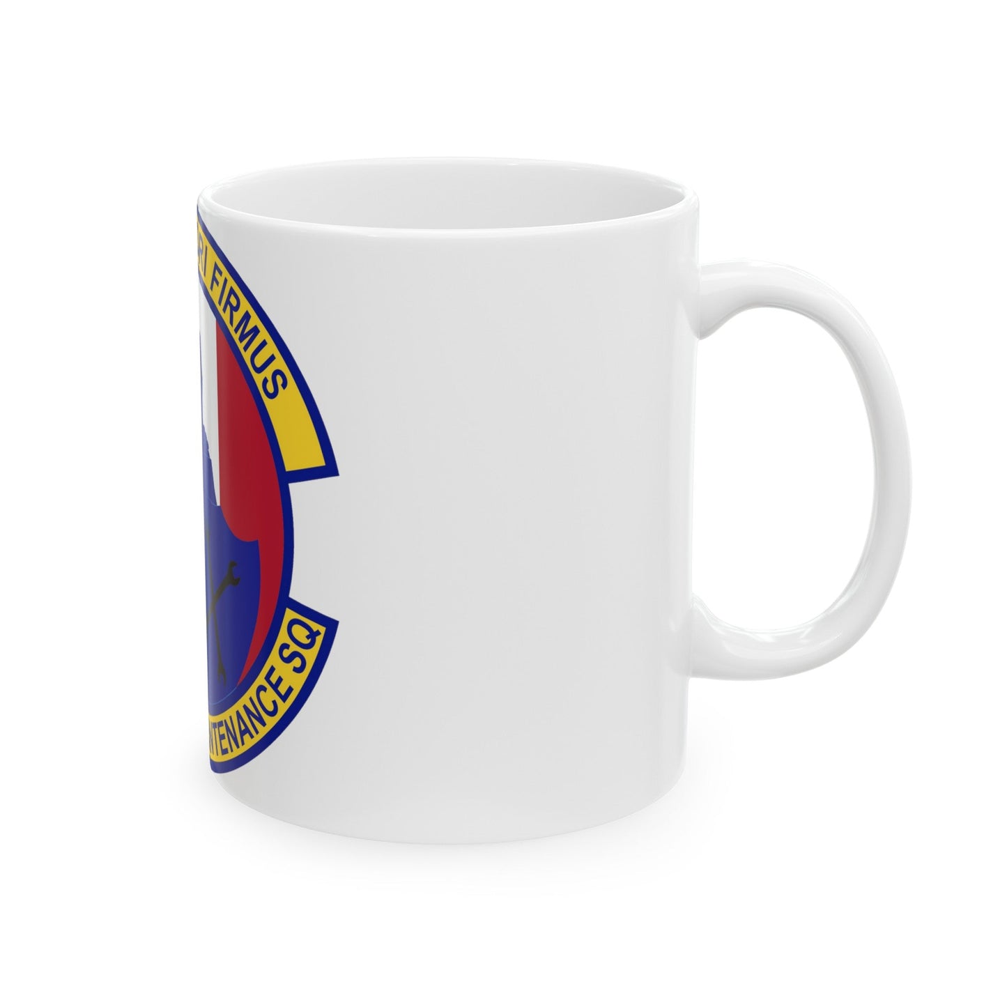 86th Aircraft Maintenance Squadron (U.S. Air Force) White Coffee Mug-The Sticker Space