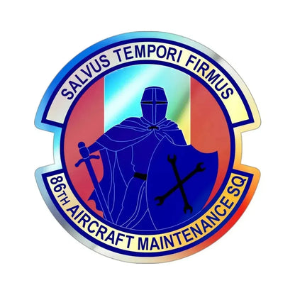 86th Aircraft Maintenance Squadron (U.S. Air Force) Holographic STICKER Die-Cut Vinyl Decal - The Sticker Space
