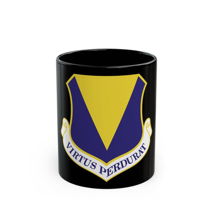 86th Airlift Wing (U.S. Air Force) Black Coffee Mug-11oz-The Sticker Space