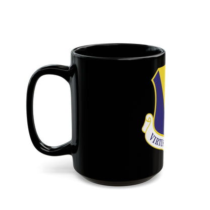 86th Airlift Wing (U.S. Air Force) Black Coffee Mug-The Sticker Space