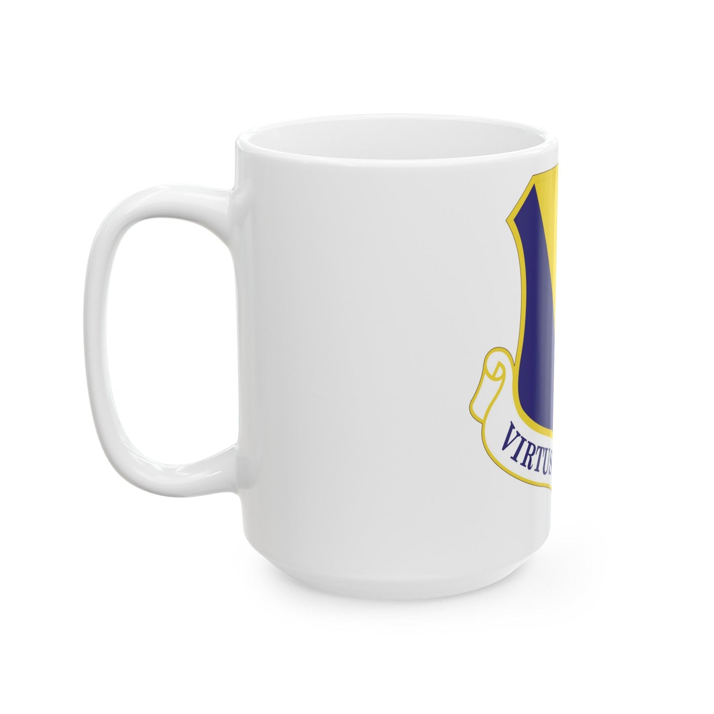 86th Airlift Wing (U.S. Air Force) White Coffee Mug-The Sticker Space