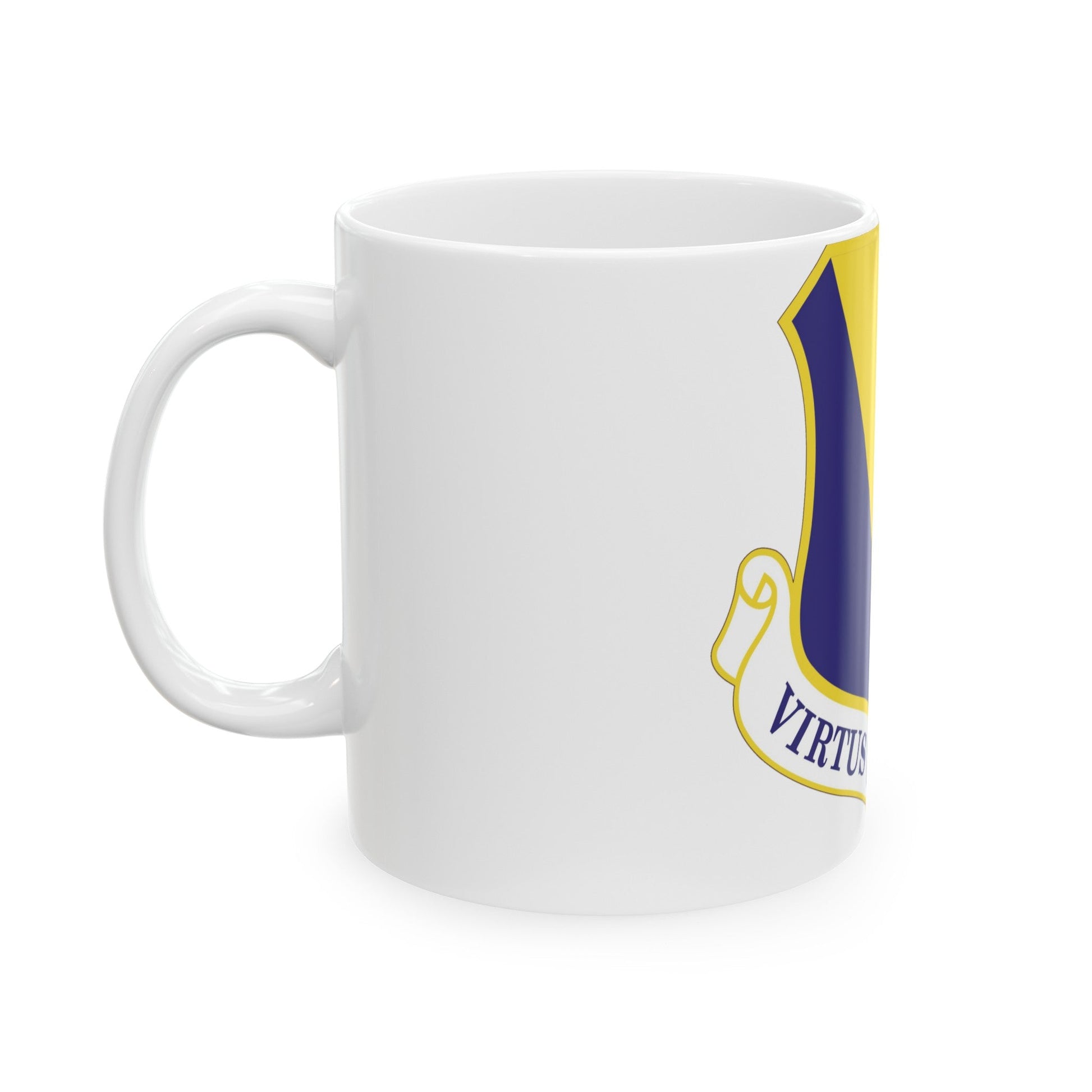 86th Airlift Wing (U.S. Air Force) White Coffee Mug-The Sticker Space