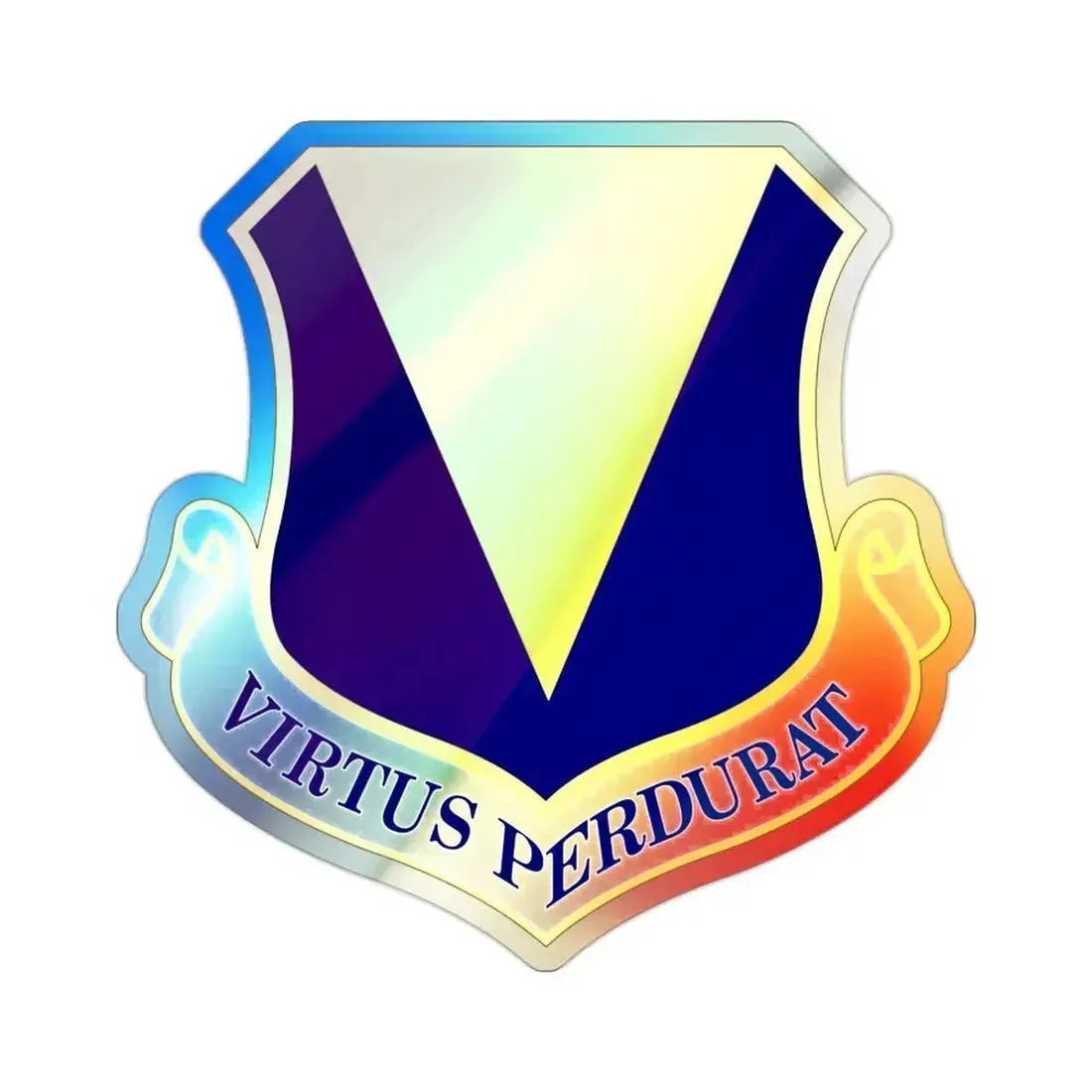 86th Airlift Wing (U.S. Air Force) Holographic STICKER Die-Cut Vinyl Decal 2 Inch Holographic - The Sticker Space