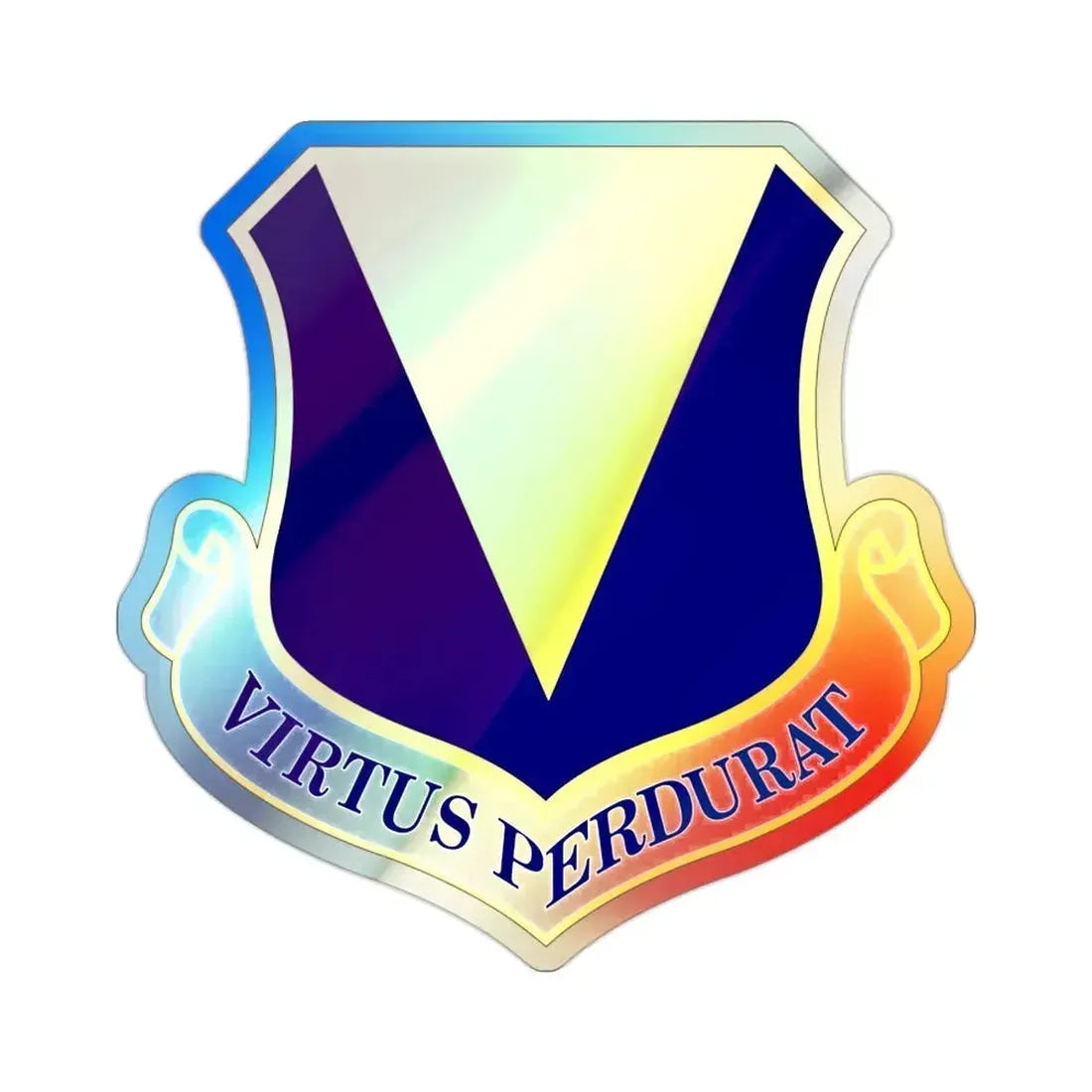 86th Airlift Wing (U.S. Air Force) Holographic STICKER Die-Cut Vinyl Decal 2 Inch Holographic - The Sticker Space