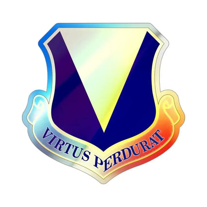 86th Airlift Wing (U.S. Air Force) Holographic STICKER Die-Cut Vinyl Decal 4 Inch Holographic - The Sticker Space