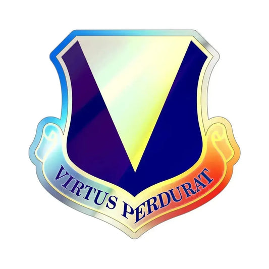 86th Airlift Wing (U.S. Air Force) Holographic STICKER Die-Cut Vinyl Decal 6 Inch Holographic - The Sticker Space