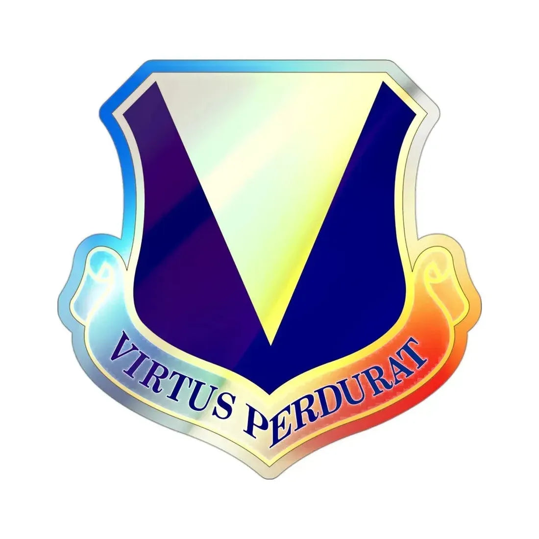 86th Airlift Wing (U.S. Air Force) Holographic STICKER Die-Cut Vinyl Decal - The Sticker Space