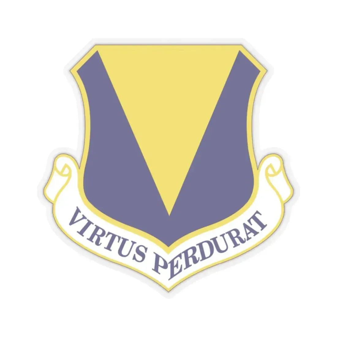 86th Airlift Wing (U.S. Air Force) STICKER Vinyl Kiss-Cut Decal 2 Inch Transparent - The Sticker Space