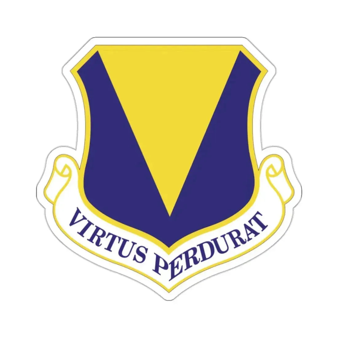 86th Airlift Wing (U.S. Air Force) STICKER Vinyl Kiss-Cut Decal 2 Inch White - The Sticker Space