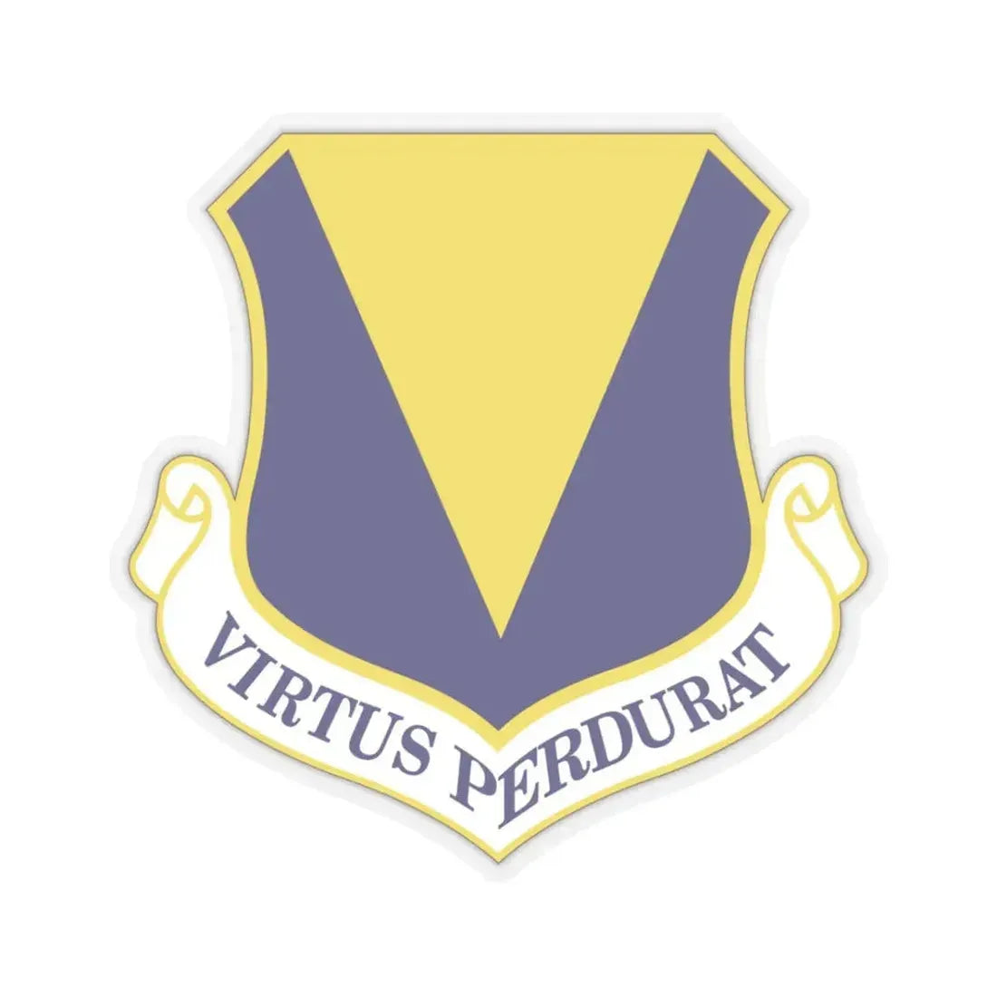 86th Airlift Wing (U.S. Air Force) STICKER Vinyl Kiss-Cut Decal 3 Inch Transparent - The Sticker Space