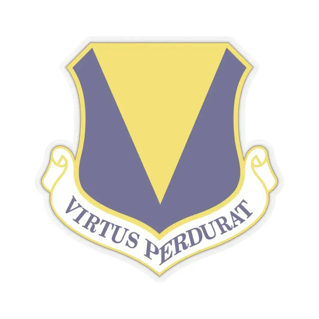 86th Airlift Wing (U.S. Air Force) STICKER Vinyl Kiss-Cut Decal 4 Inch Transparent - The Sticker Space