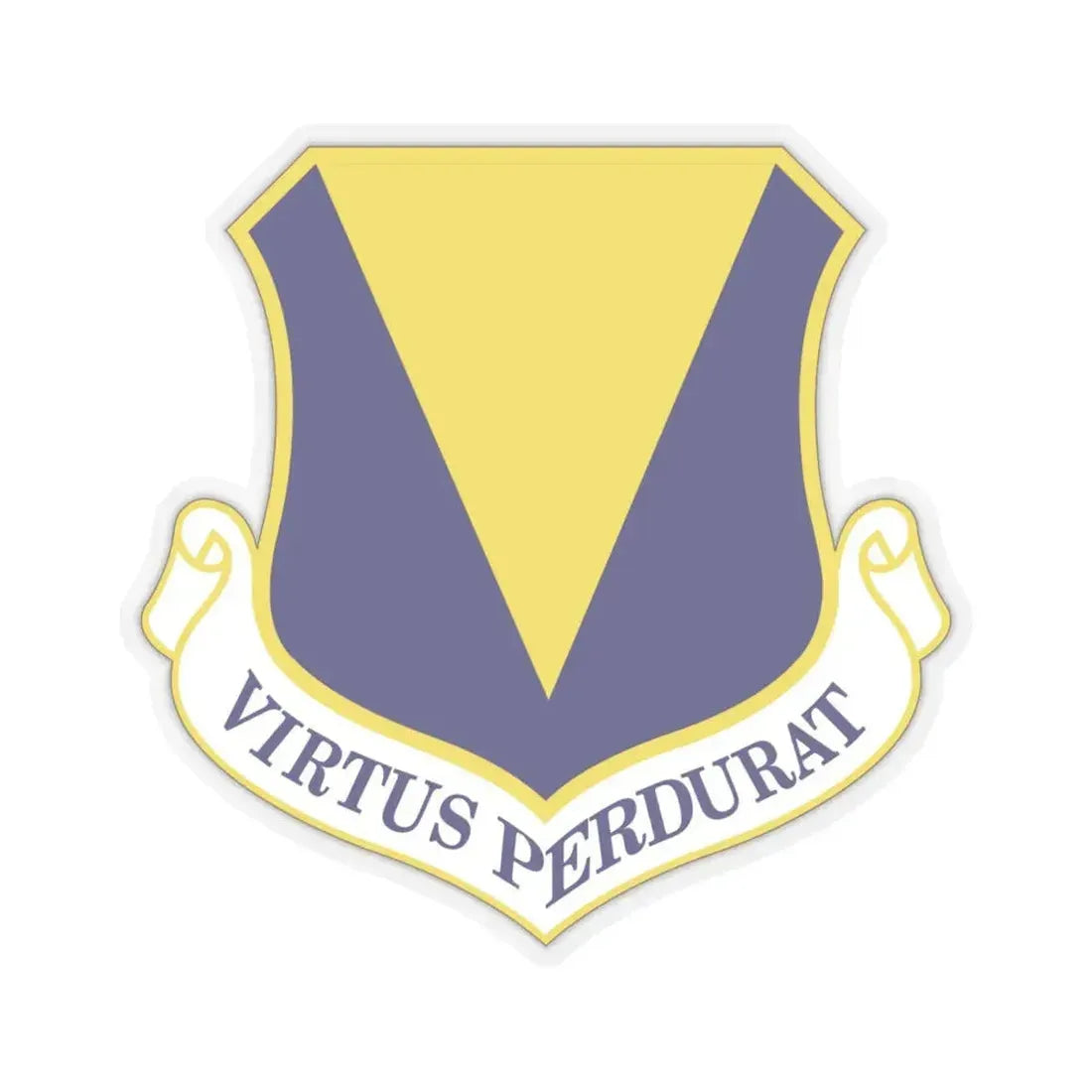 86th Airlift Wing (U.S. Air Force) STICKER Vinyl Kiss-Cut Decal 6 Inch Transparent - The Sticker Space