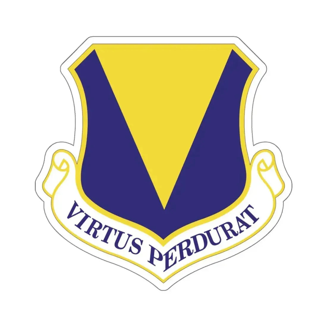 86th Airlift Wing (U.S. Air Force) STICKER Vinyl Kiss-Cut Decal 6 Inch White - The Sticker Space