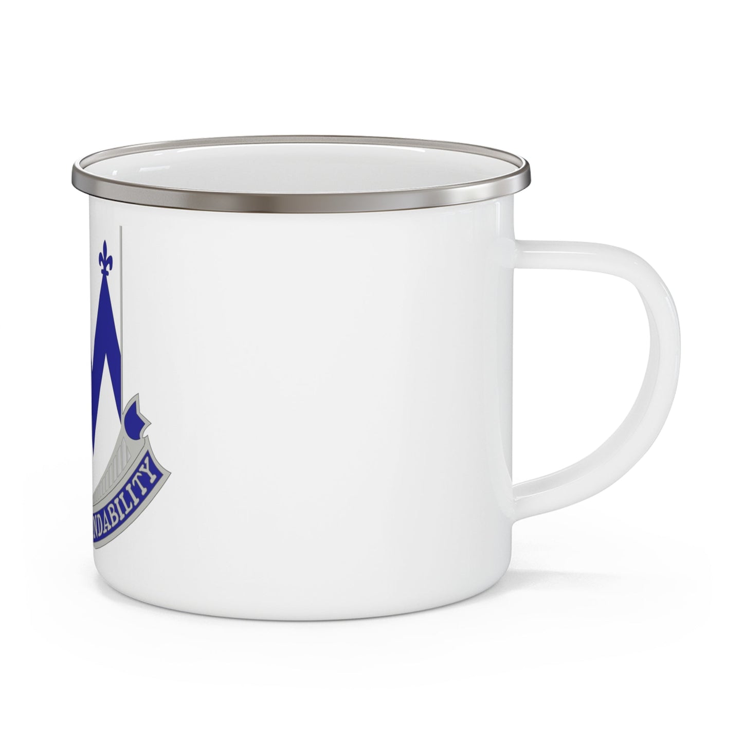 86th Infantry Regiment (U.S. Army) 12oz Enamel Mug-12oz-The Sticker Space