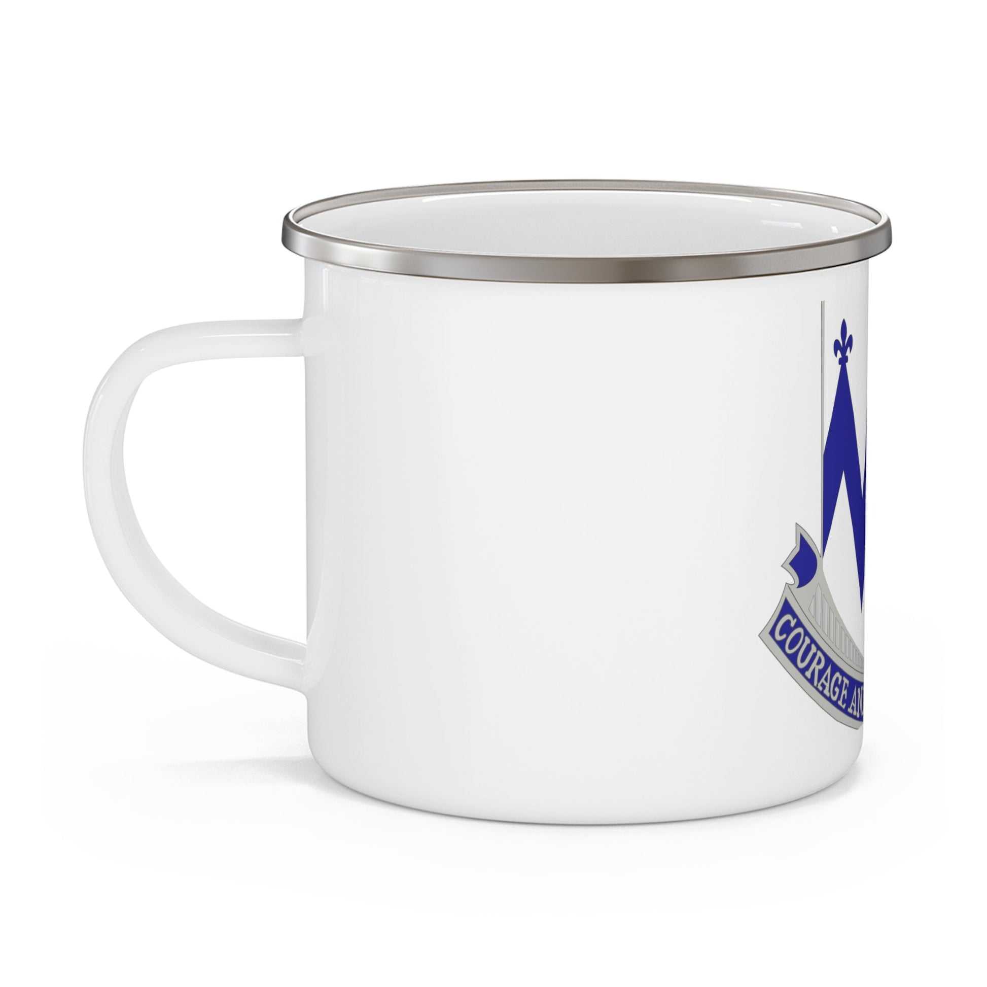 86th Infantry Regiment (U.S. Army) 12oz Enamel Mug-12oz-The Sticker Space