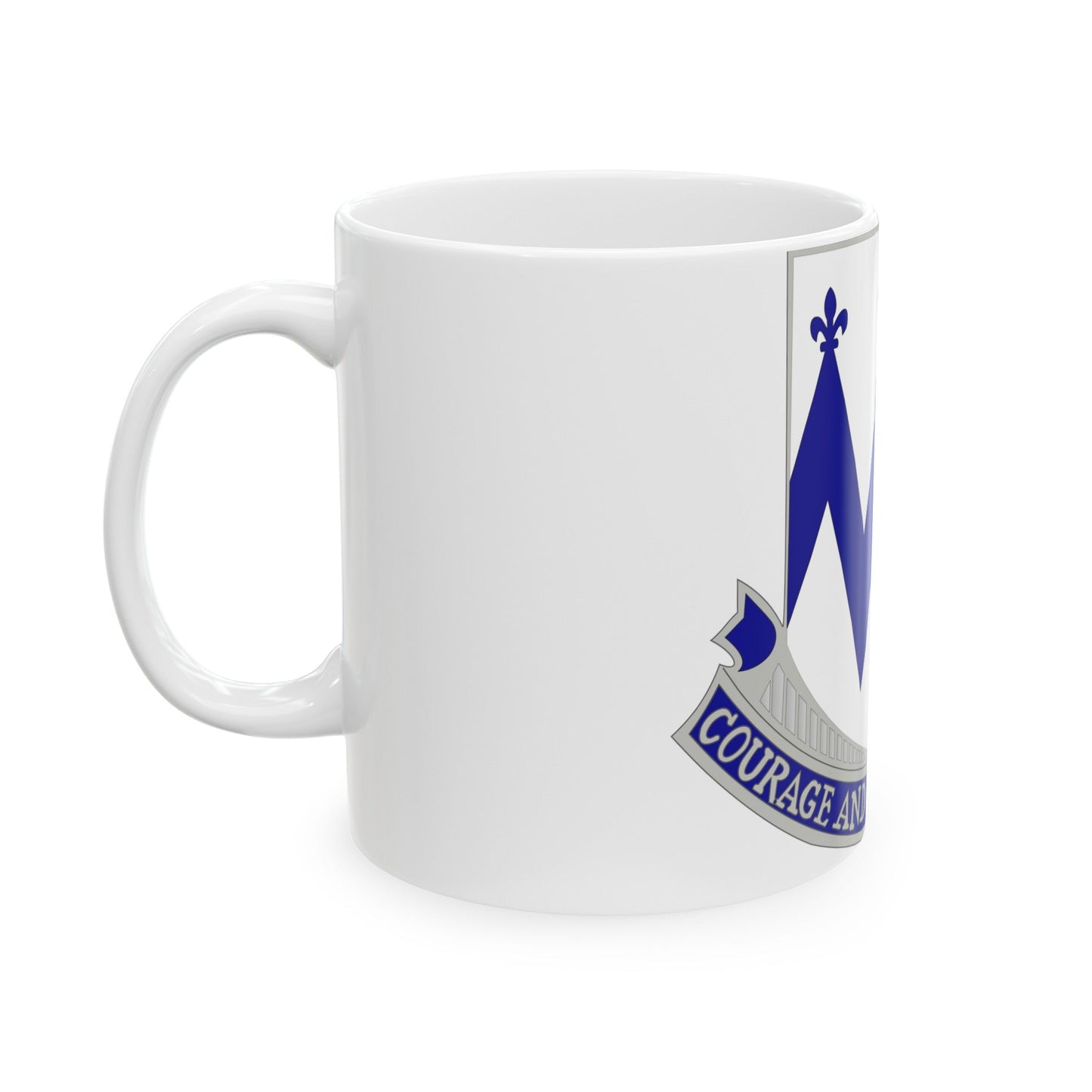 86th Infantry Regiment (U.S. Army) White Coffee Mug-The Sticker Space