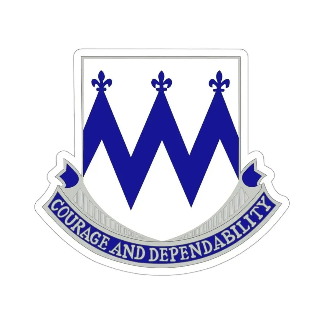 86th Infantry Regiment (U.S. Army) STICKER Vinyl Die-Cut Decal 3 Inch - The Sticker Space