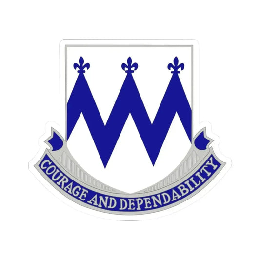 86th Infantry Regiment (U.S. Army) STICKER Vinyl Kiss-Cut Decal 2 Inch White - The Sticker Space