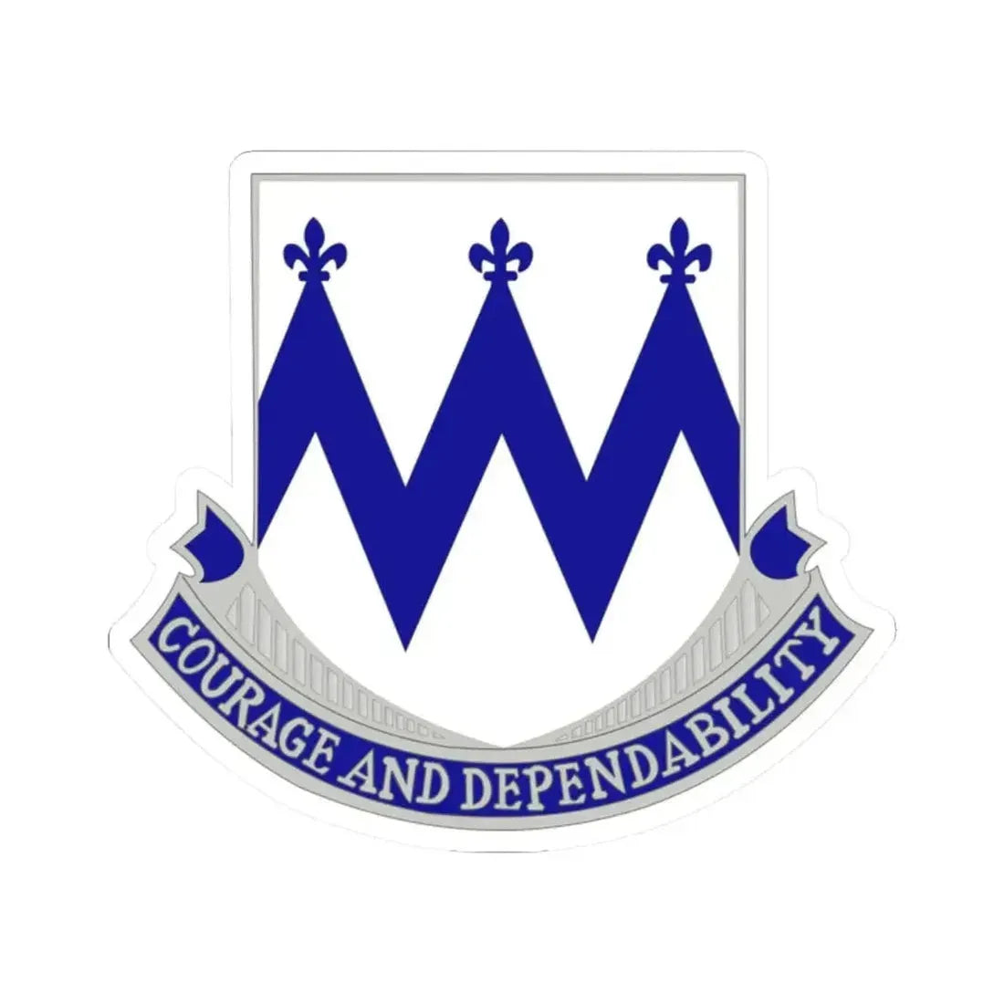 86th Infantry Regiment (U.S. Army) STICKER Vinyl Kiss-Cut Decal - The Sticker Space