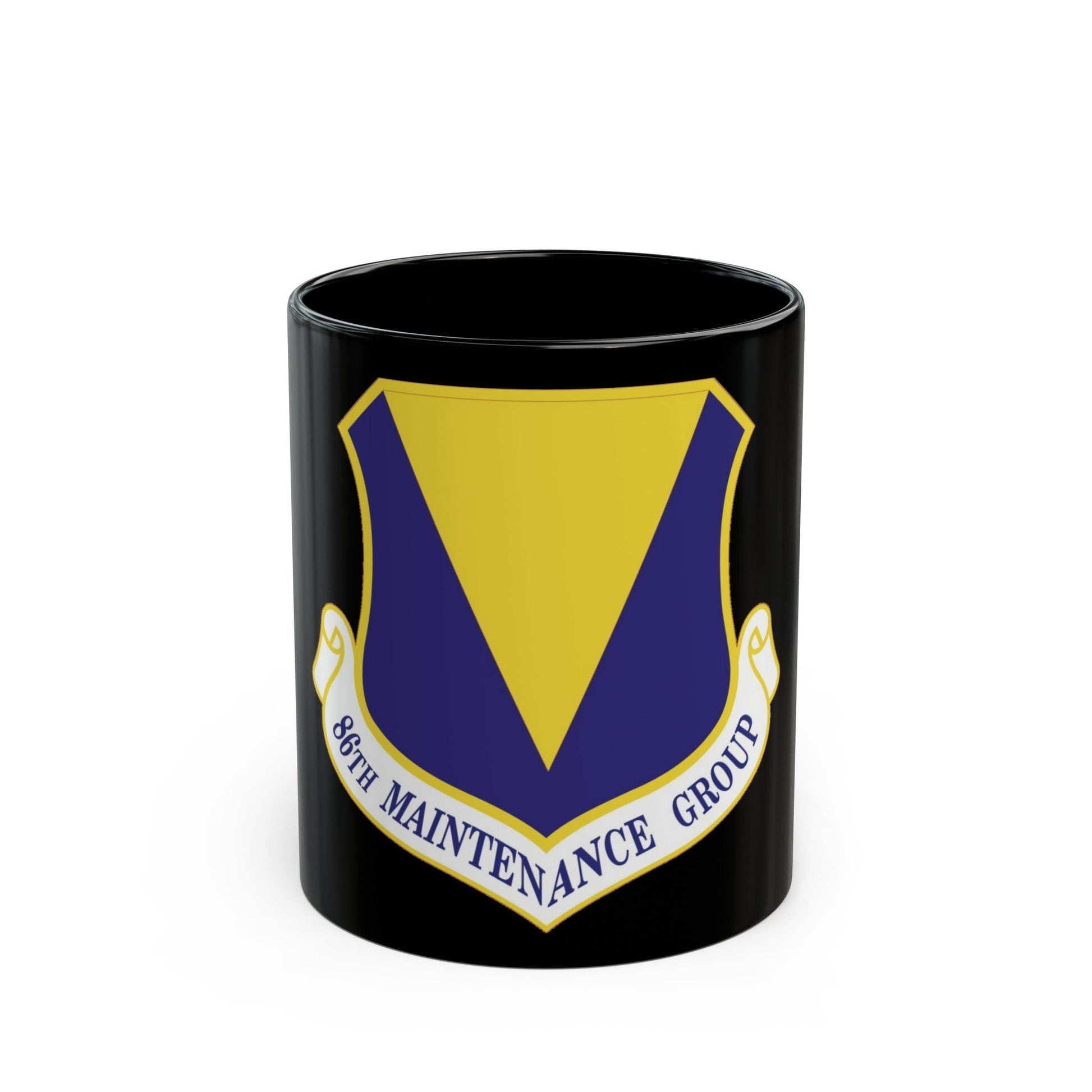 86th Maintenance Group (U.S. Air Force) Black Coffee Mug-11oz-The Sticker Space