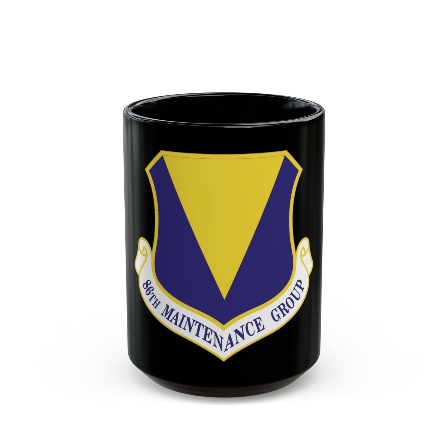 86th Maintenance Group (U.S. Air Force) Black Coffee Mug-15oz-The Sticker Space