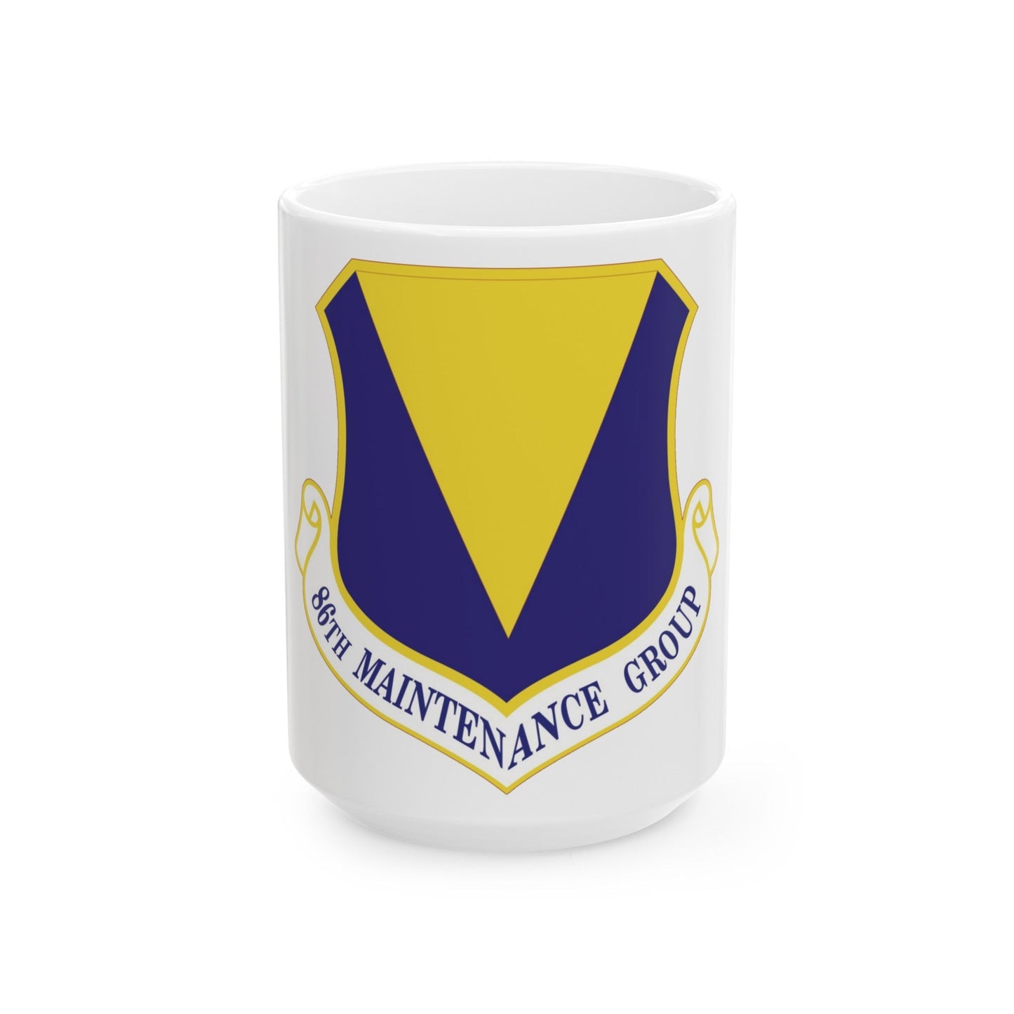 86th Maintenance Group (U.S. Air Force) White Coffee Mug-15oz-The Sticker Space