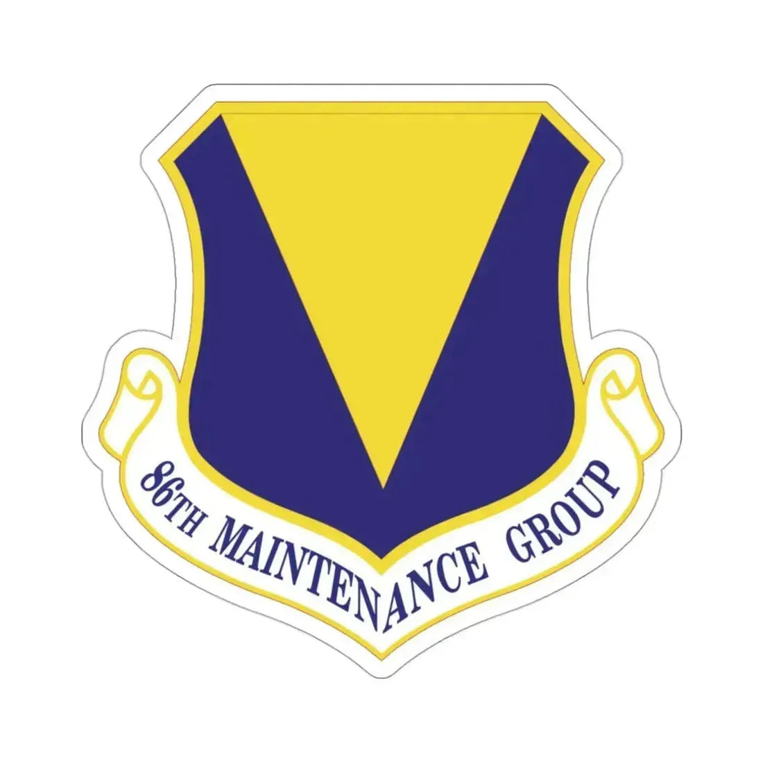 86th Maintenance Group (U.S. Air Force) STICKER Vinyl Die-Cut Decal 3 Inch - The Sticker Space