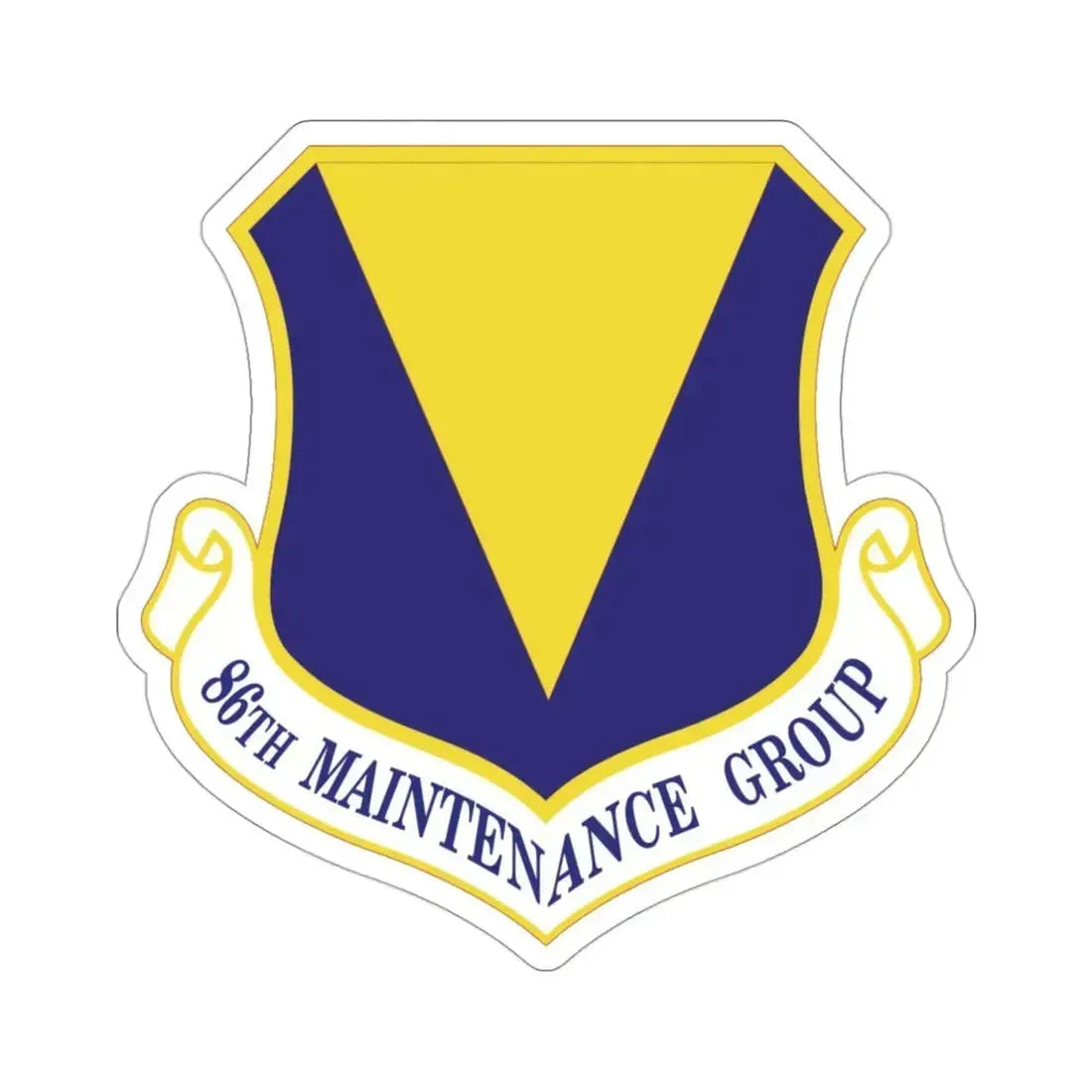 86th Maintenance Group (U.S. Air Force) STICKER Vinyl Die-Cut Decal 3 Inch - The Sticker Space