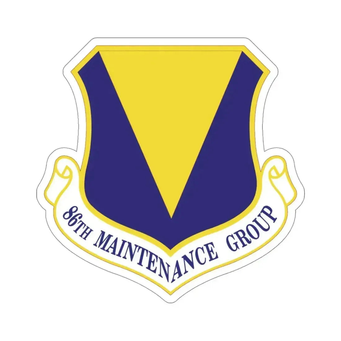 86th Maintenance Group (U.S. Air Force) STICKER Vinyl Die-Cut Decal 4 Inch - The Sticker Space