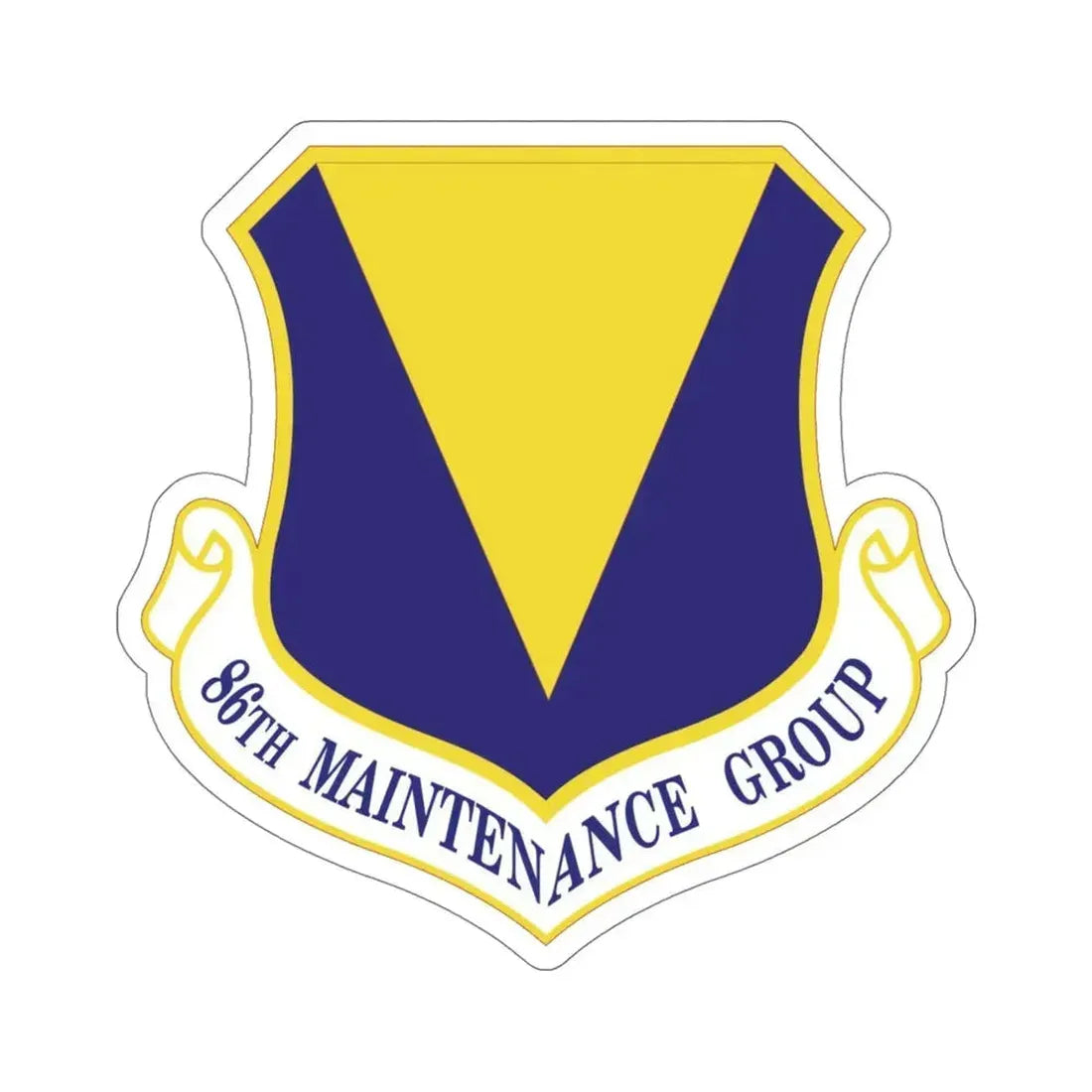 86th Maintenance Group (U.S. Air Force) STICKER Vinyl Die-Cut Decal 5 Inch - The Sticker Space