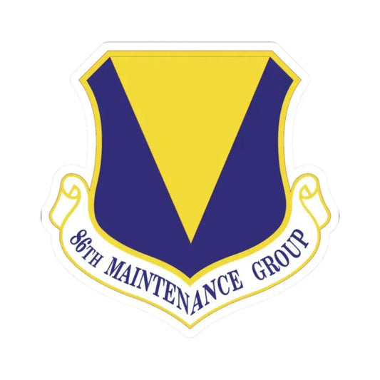 86th Maintenance Group (U.S. Air Force) STICKER Vinyl Kiss-Cut Decal 2 Inch White - The Sticker Space