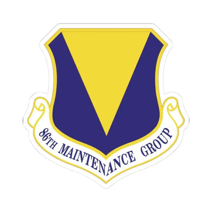86th Maintenance Group (U.S. Air Force) STICKER Vinyl Kiss-Cut Decal 3 Inch White - The Sticker Space