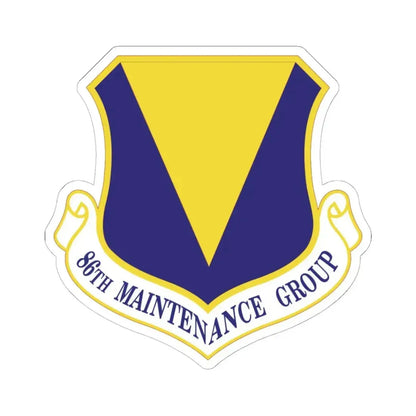 86th Maintenance Group (U.S. Air Force) STICKER Vinyl Kiss-Cut Decal 6 Inch White - The Sticker Space