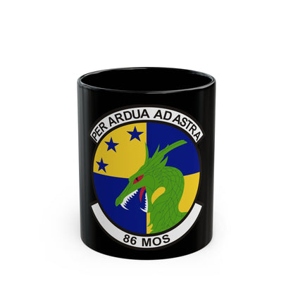 86th Maintenance Operations Squadron (U.S. Air Force) Black Coffee Mug-11oz-The Sticker Space