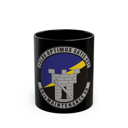 86th Maintenance Squadron (U.S. Air Force) Black Coffee Mug-11oz-The Sticker Space