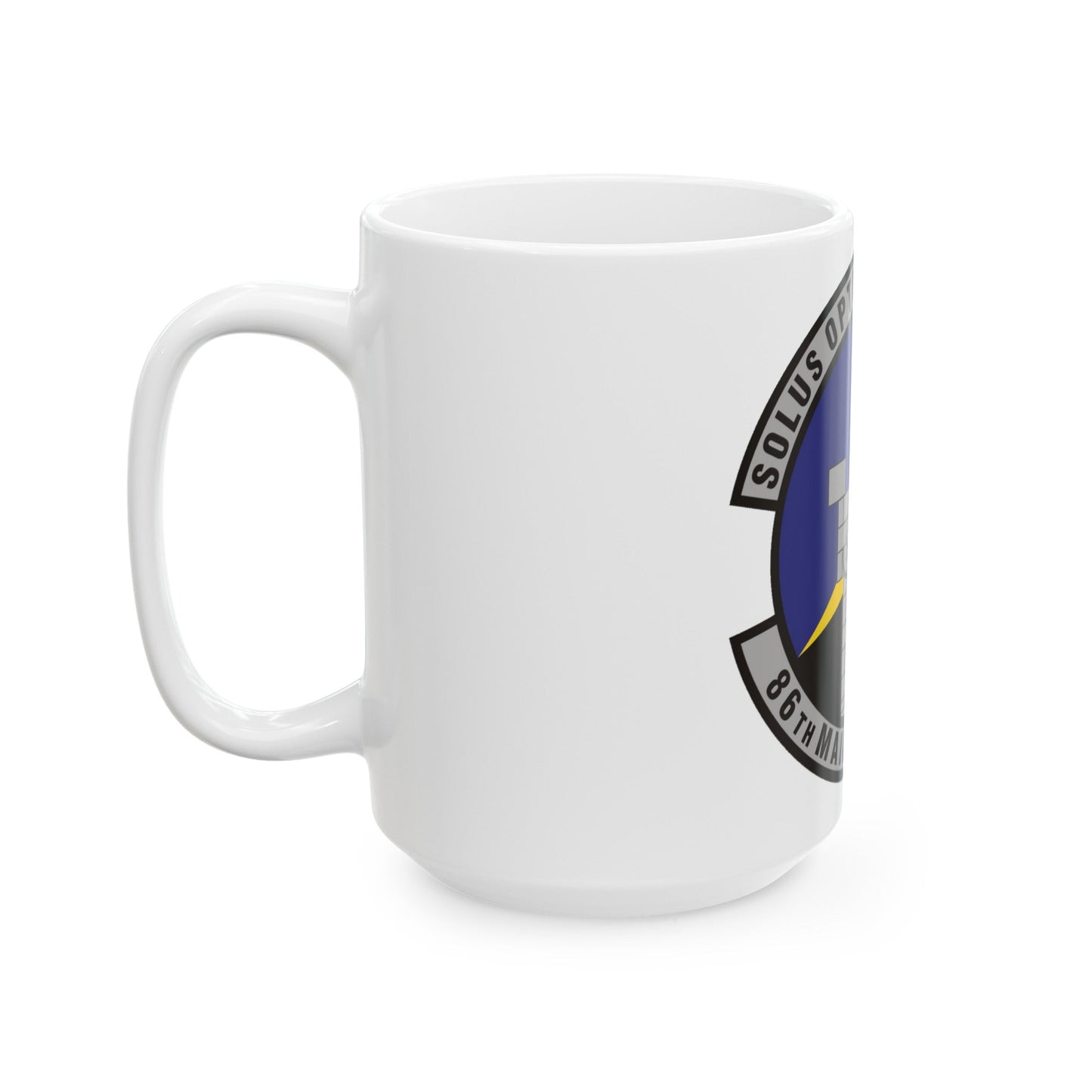 86th Maintenance Squadron (U.S. Air Force) White Coffee Mug-The Sticker Space