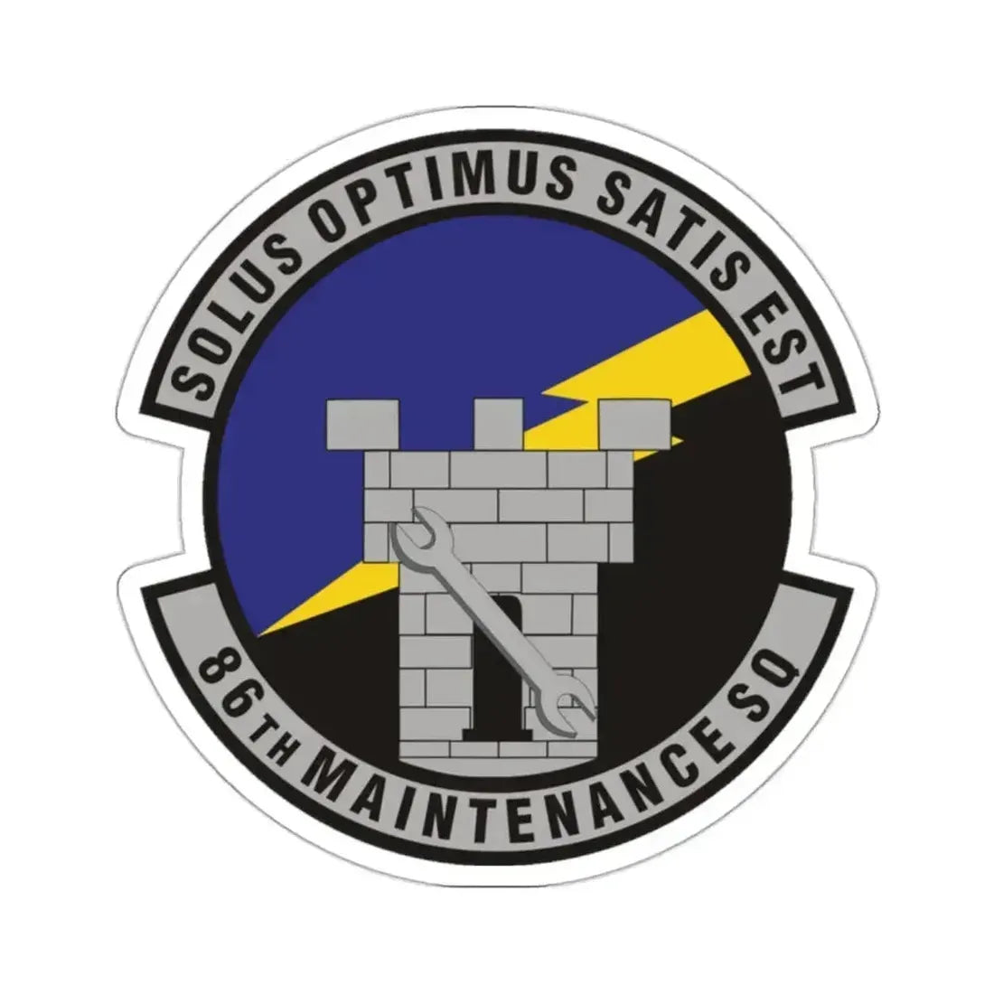 86th Maintenance Squadron (U.S. Air Force) STICKER Vinyl Die-Cut Decal 2 Inch - The Sticker Space