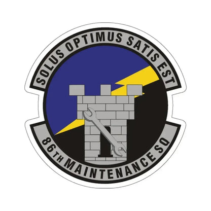 86th Maintenance Squadron (U.S. Air Force) STICKER Vinyl Die-Cut Decal 4 Inch - The Sticker Space