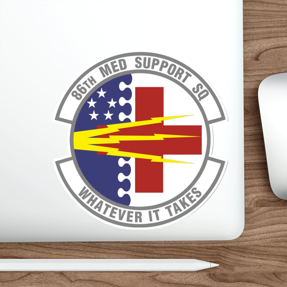 86th Medical Support Squadron (U.S. Air Force) STICKER Vinyl Die-Cut Decal-The Sticker Space