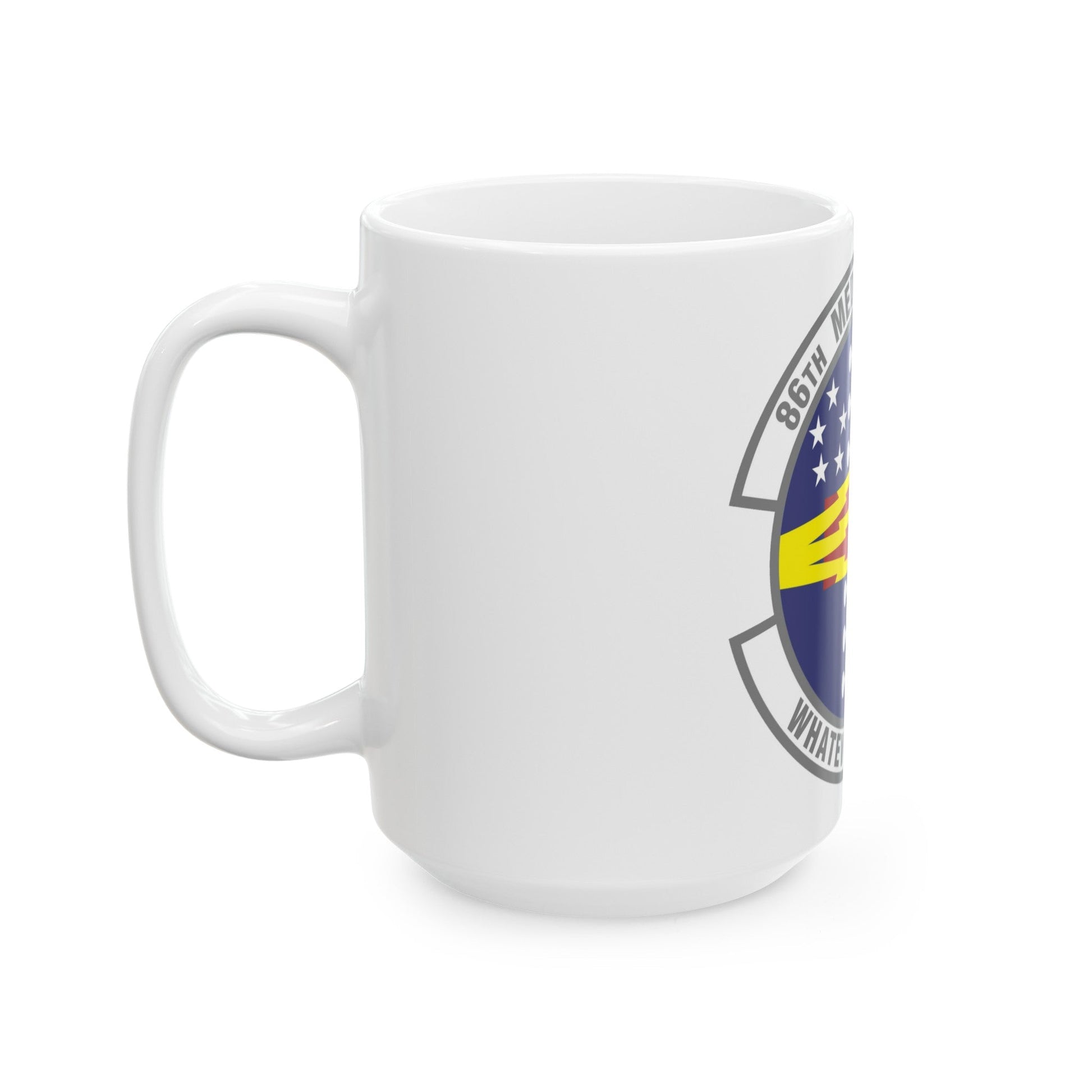 86th Medical Support Squadron (U.S. Air Force) White Coffee Mug-The Sticker Space