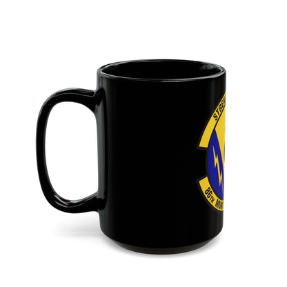 86th Munitions Squadron (U.S. Air Force) Black Coffee Mug-The Sticker Space