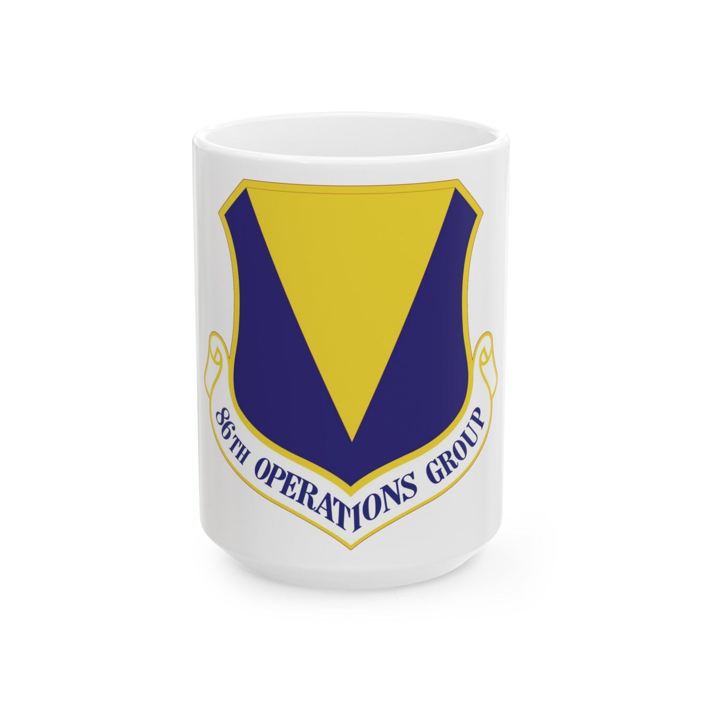 86th Operations Group (U.S. Air Force) White Coffee Mug-15oz-The Sticker Space