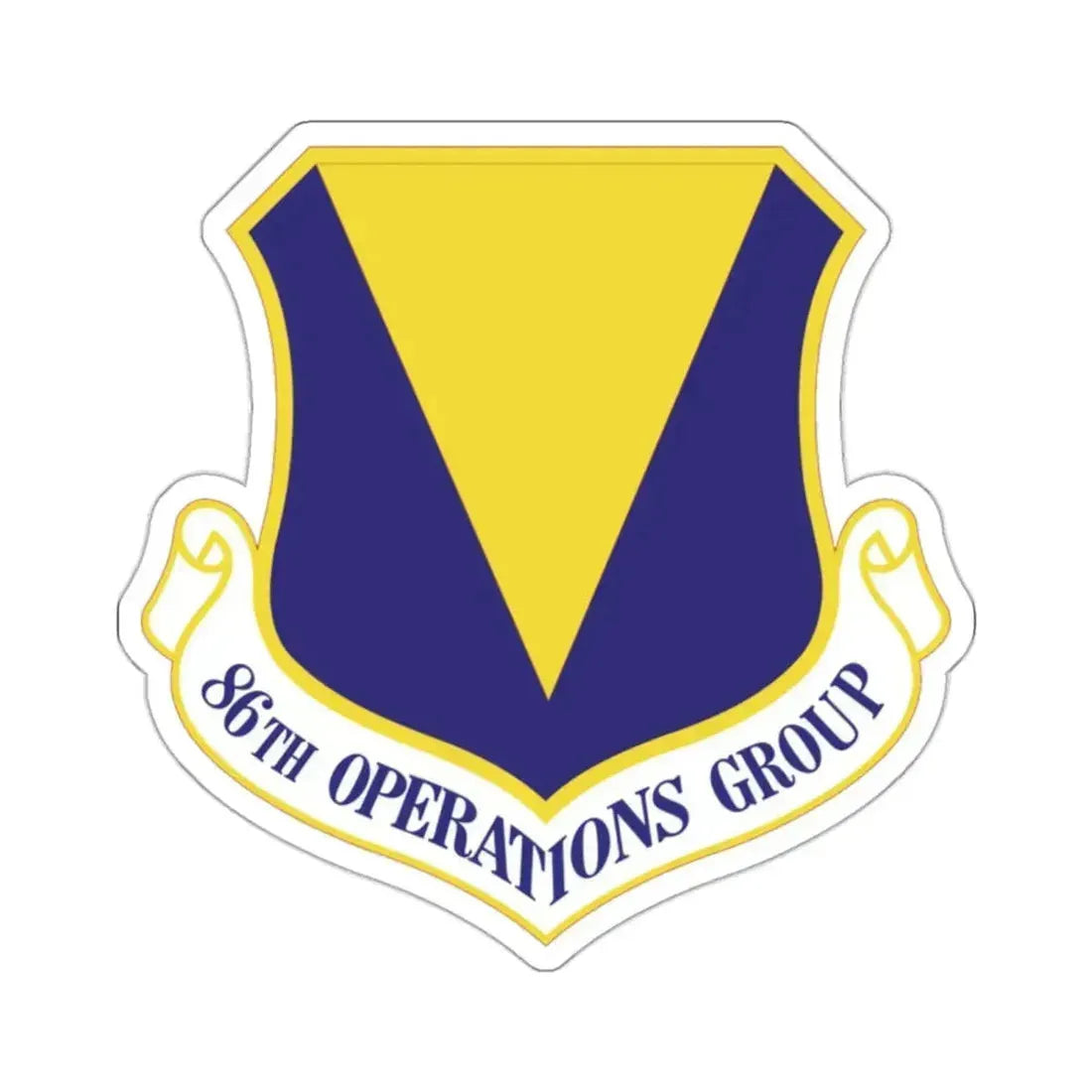 86th Operations Group (U.S. Air Force) STICKER Vinyl Die-Cut Decal 2 Inch - The Sticker Space