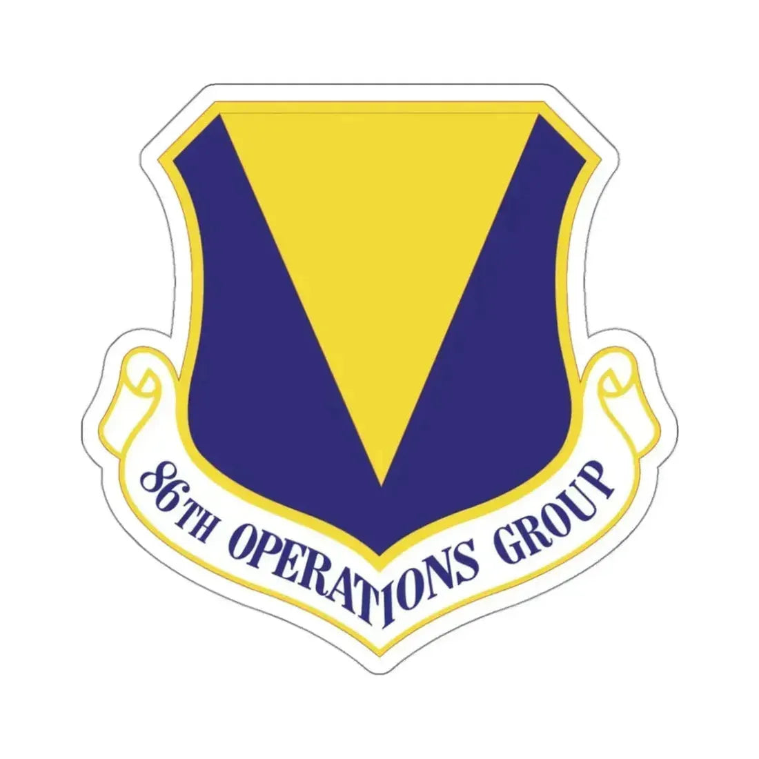 86th Operations Group (U.S. Air Force) STICKER Vinyl Die-Cut Decal 3 Inch - The Sticker Space