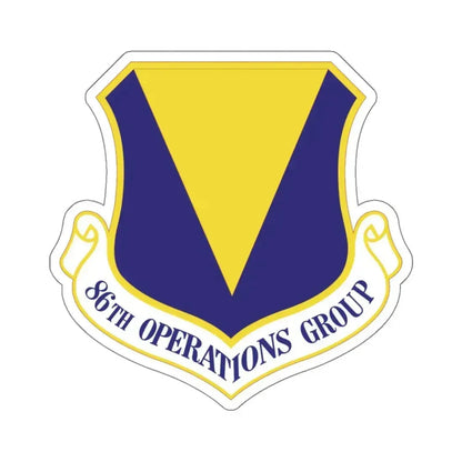 86th Operations Group (U.S. Air Force) STICKER Vinyl Die-Cut Decal 4 Inch - The Sticker Space