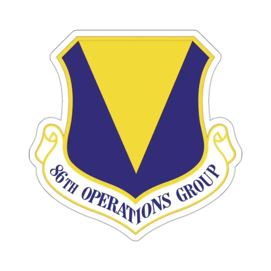 86th Operations Group (U.S. Air Force) STICKER Vinyl Die-Cut Decal - The Sticker Space