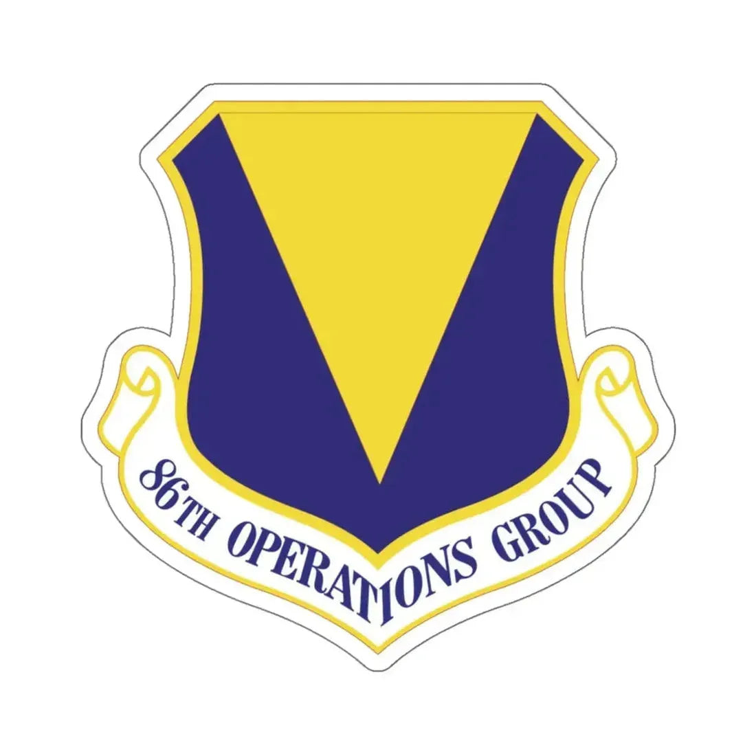 86th Operations Group (U.S. Air Force) STICKER Vinyl Die-Cut Decal - The Sticker Space