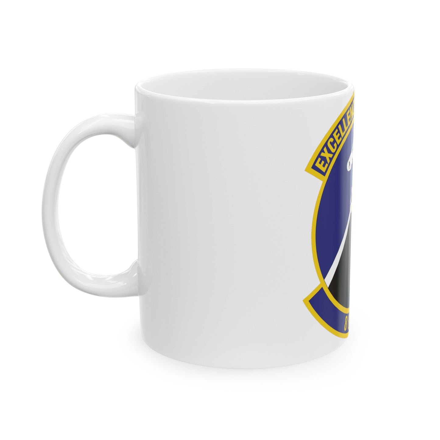 86th Operations Support Squadron (U.S. Air Force) White Coffee Mug-The Sticker Space