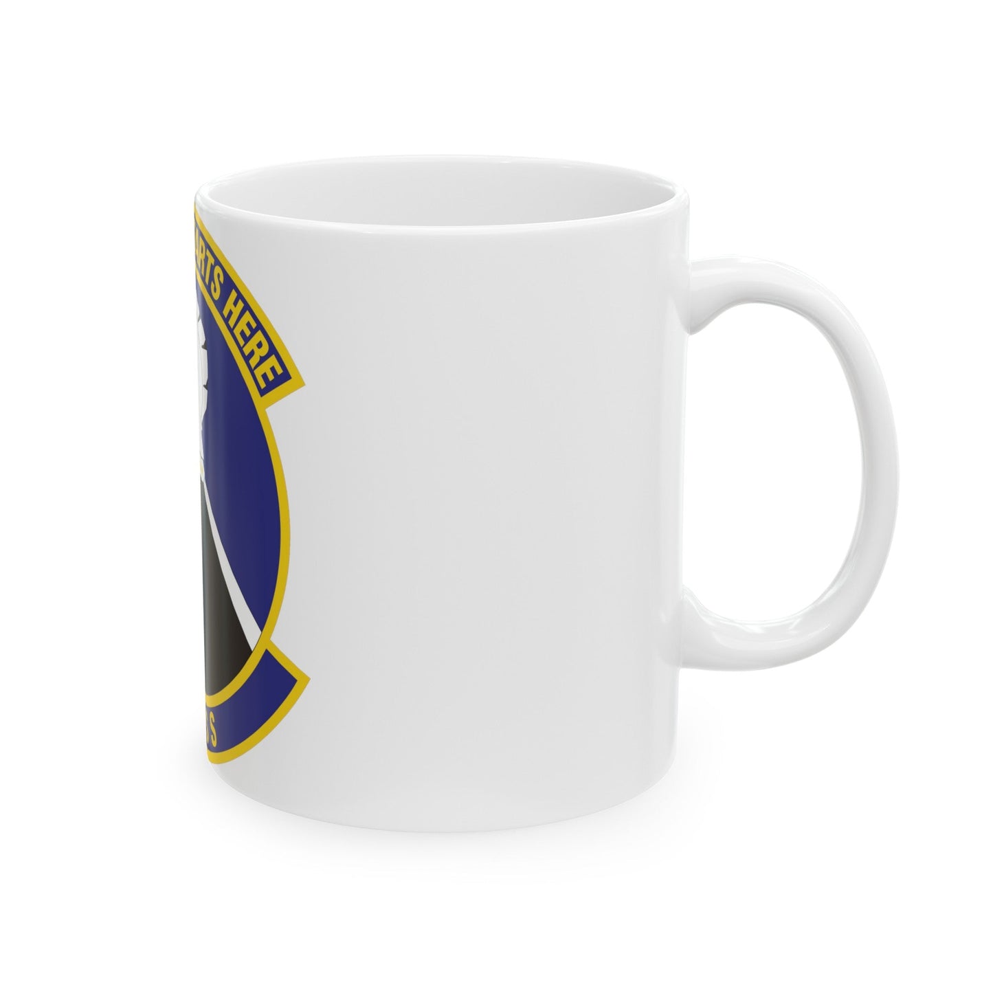 86th Operations Support Squadron (U.S. Air Force) White Coffee Mug-The Sticker Space