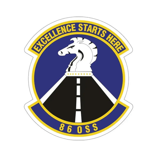 86th Operations Support Squadron (U.S. Air Force) STICKER Vinyl Die-Cut Decal 6 Inch - The Sticker Space